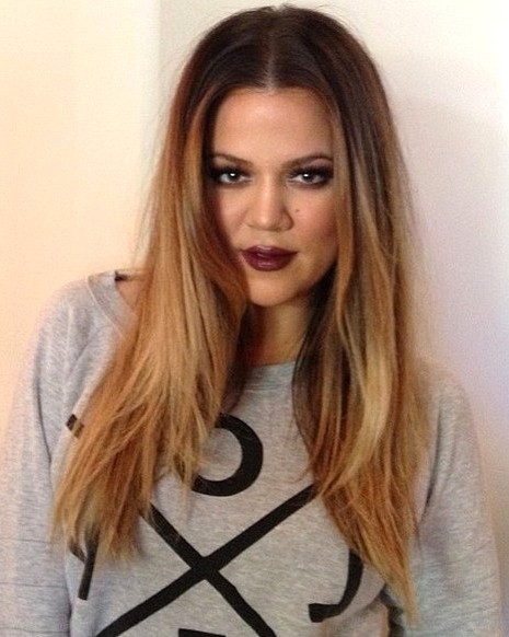 2014-Khloe-Kardashian-Hairstyles-Center-Part-Hairstyle-for-L