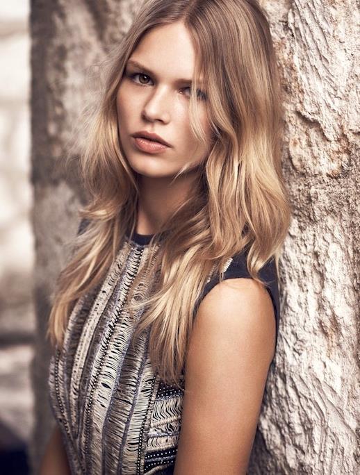 Anna Ewers в лукбуке Mango лето 2015 (3)